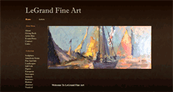 Desktop Screenshot of legrandfineart.com